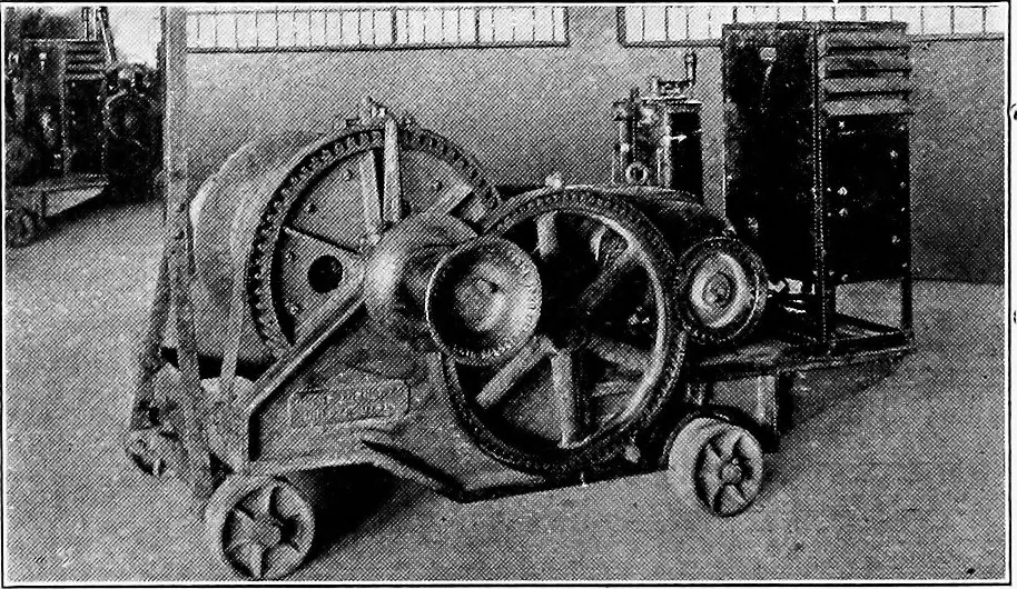 An illustration from Material handling cyclopedia; a reference book covering definitions, descriptions, illustrations and methods of use of material handling machines employed in industry, 1921, leaf 765