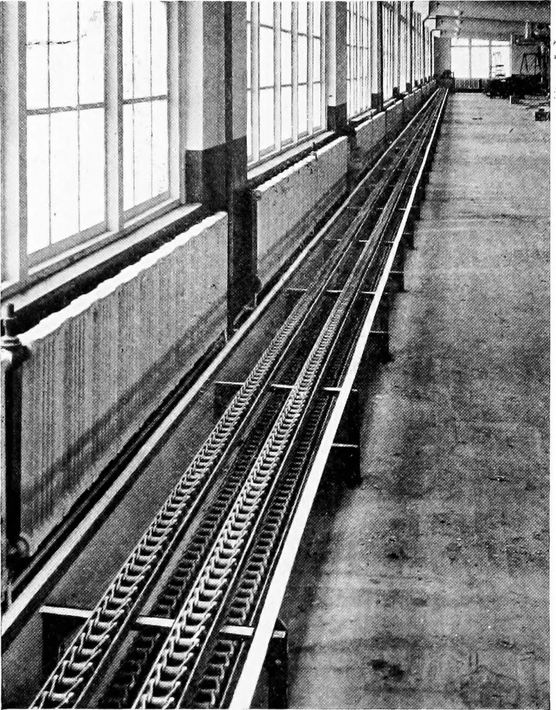 An illustration from Material handling cyclopedia; a reference book covering definitions, descriptions, illustrations and methods of use of material handling machines employed in industry, 1921, leaf 769