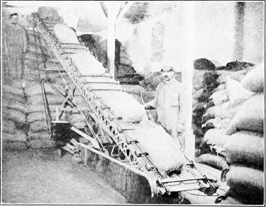An illustration from Material handling cyclopedia; a reference book covering definitions, descriptions, illustrations and methods of use of material handling machines employed in industry, 1921, leaf 775