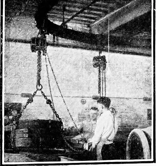 An illustration from Material handling cyclopedia; a reference book covering definitions, descriptions, illustrations and methods of use of material handling machines employed in industry, 1921, leaf 782