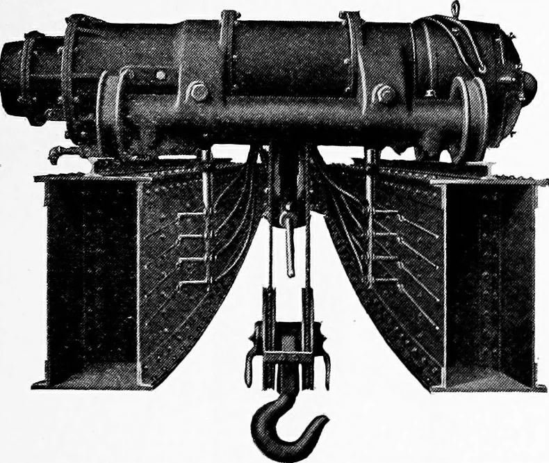 An illustration from Material handling cyclopedia; a reference book covering definitions, descriptions, illustrations and methods of use of material handling machines employed in industry, 1921, leaf 798
