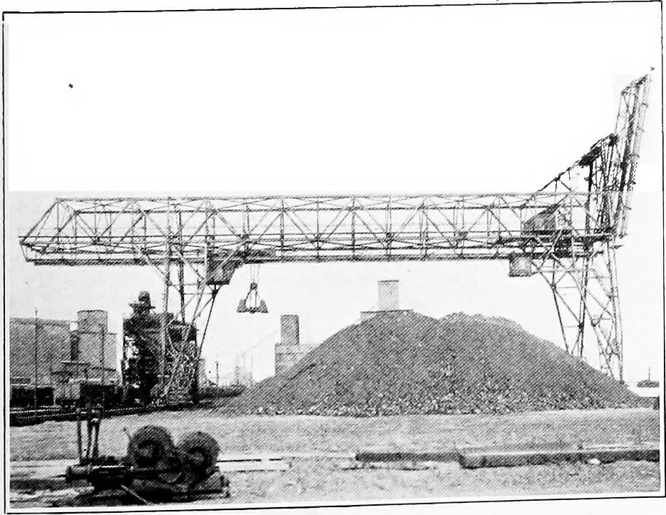An illustration from Material handling cyclopedia; a reference book covering definitions, descriptions, illustrations and methods of use of material handling machines employed in industry, 1921, leaf 806