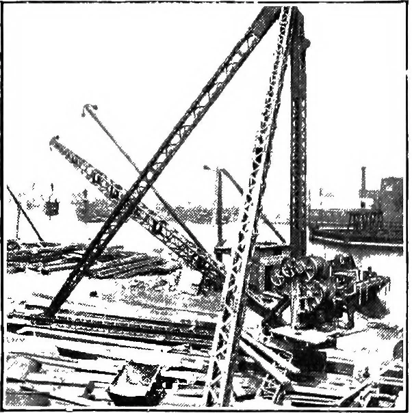 An illustration from Material handling cyclopedia; a reference book covering definitions, descriptions, illustrations and methods of use of material handling machines employed in industry, 1921, leaf 809