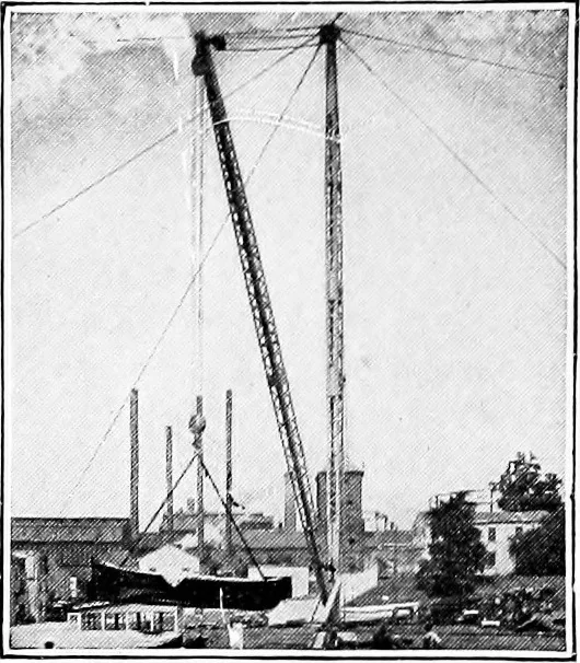 An illustration from Material handling cyclopedia; a reference book covering definitions, descriptions, illustrations and methods of use of material handling machines employed in industry, 1921, leaf 809