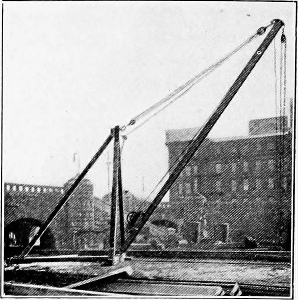 An illustration from Material handling cyclopedia; a reference book covering definitions, descriptions, illustrations and methods of use of material handling machines employed in industry, 1921, leaf 809