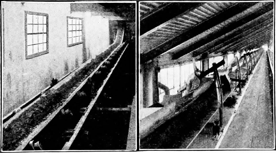 An illustration from Material handling cyclopedia; a reference book covering definitions, descriptions, illustrations and methods of use of material handling machines employed in industry, 1921, leaf 833