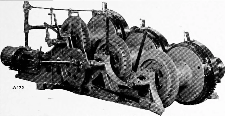 An illustration from Material handling cyclopedia; a reference book covering definitions, descriptions, illustrations and methods of use of material handling machines employed in industry, 1921, leaf 836