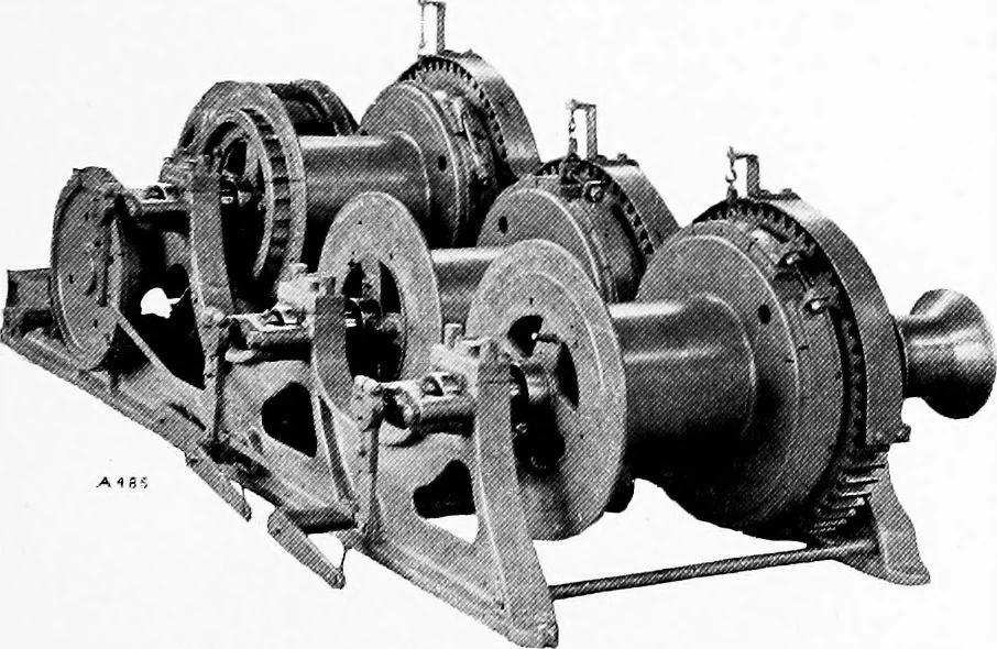 An illustration from Material handling cyclopedia; a reference book covering definitions, descriptions, illustrations and methods of use of material handling machines employed in industry, 1921, leaf 836