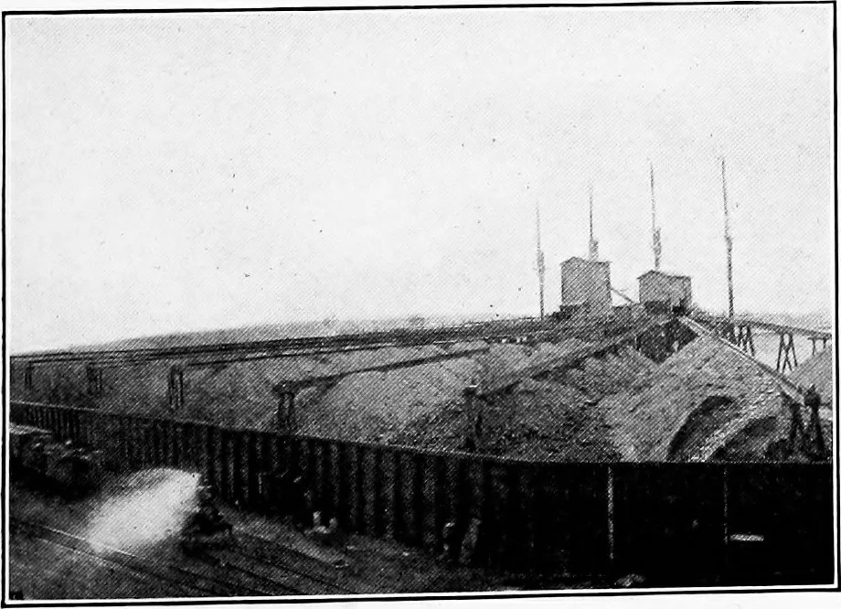 An illustration from Material handling cyclopedia; a reference book covering definitions, descriptions, illustrations and methods of use of material handling machines employed in industry, 1921, leaf 838