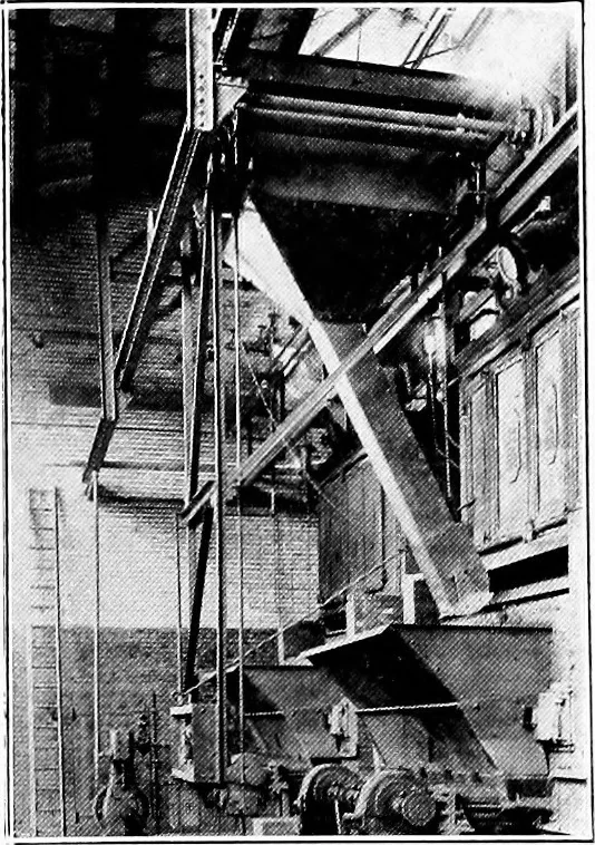 An illustration from Material handling cyclopedia; a reference book covering definitions, descriptions, illustrations and methods of use of material handling machines employed in industry, 1921, leaf 840