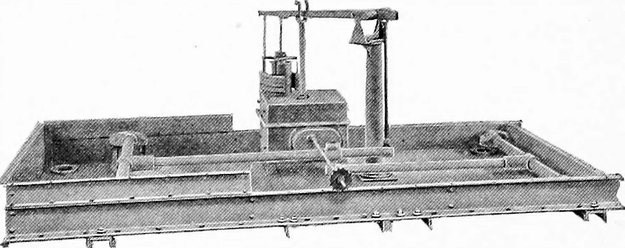 An illustration from Material handling cyclopedia; a reference book covering definitions, descriptions, illustrations and methods of use of material handling machines employed in industry, 1921, leaf 842