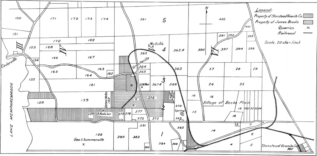An illustration from Report on the building and ornamental stones of Canada, 1912, leaf 222
