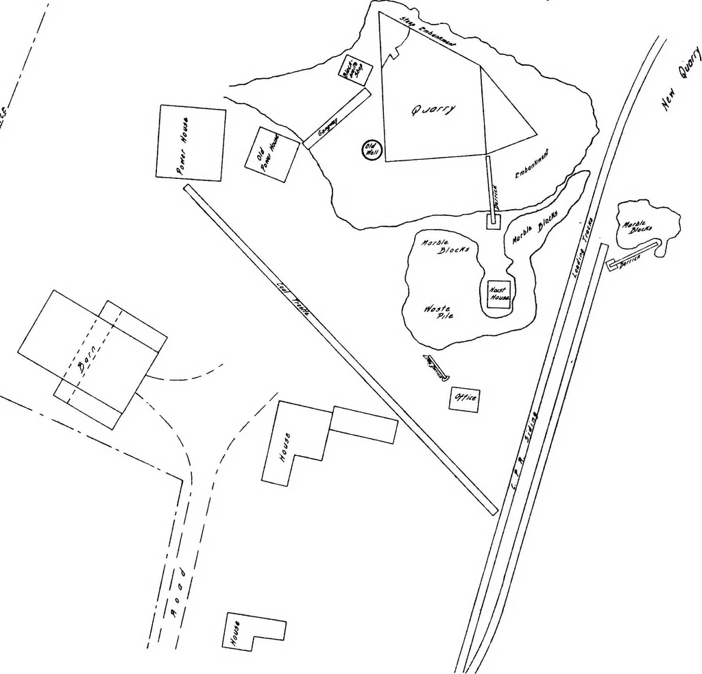 An illustration from Report on the building and ornamental stones of Canada, 1912, leaf 298