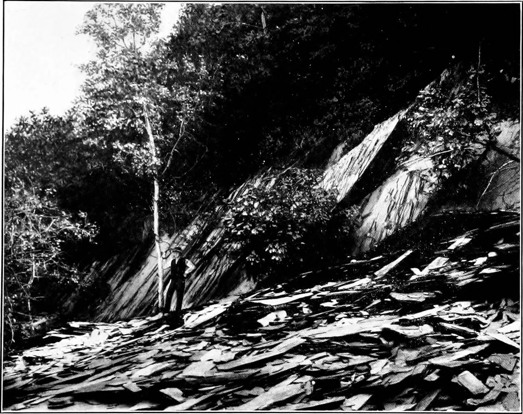 An illustration from Report on the building and ornamental stones of Canada, 1912, leaf 372