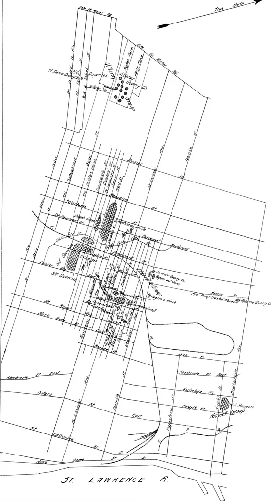 An illustration from Report on the building and ornamental stones of Canada, 1912, leaf 48