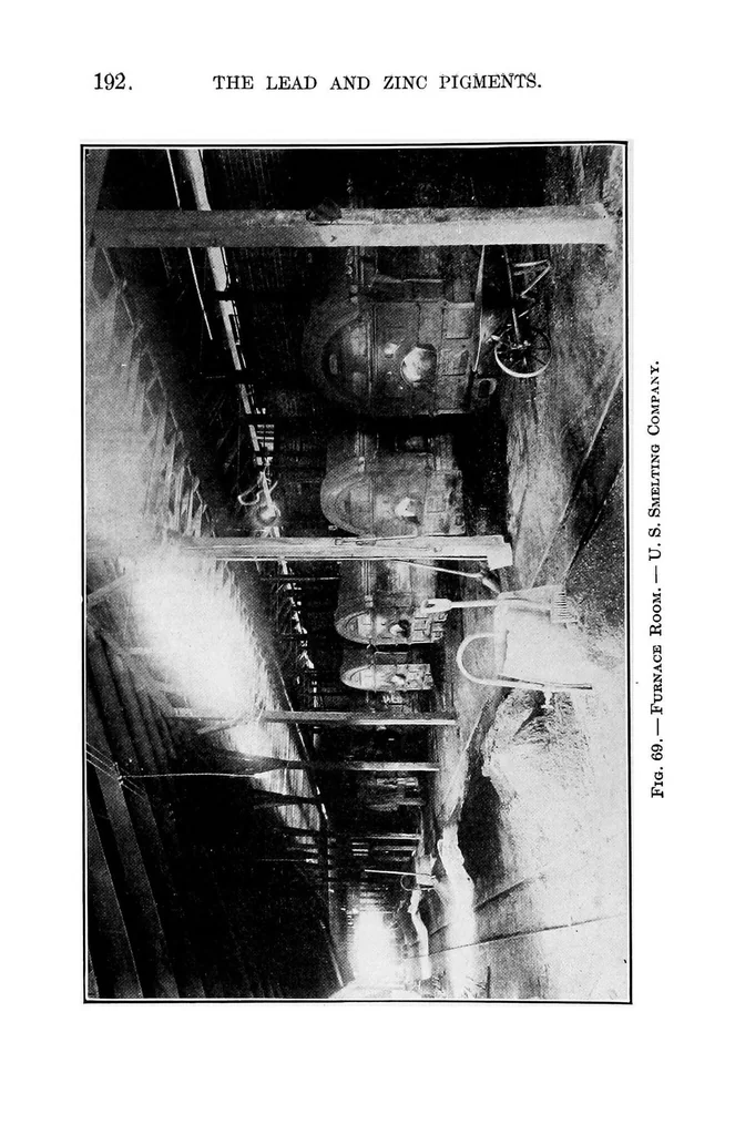 An illustration from The lead and zinc pigments, 1909, leaf 215