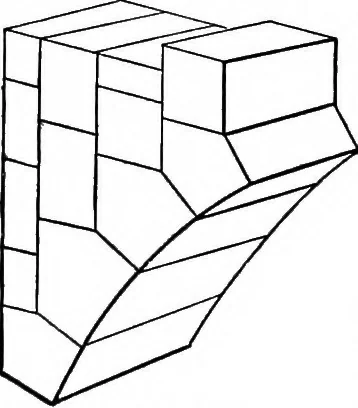 An illustration from Mechanics of engineering (solids) : comprising statics and kinetics of solids, and the mechanics of the materials of construction, or strength and elasticity of beams, columns, shafts, arches, etc. : for use in technical schools, 1911, leaf 407