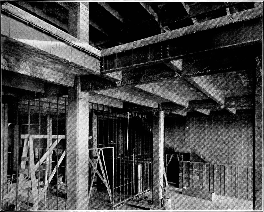 An illustration from The San Francisco earthquake and fire; a brief history of the disaster; a presentation of facts and resulting phenomena, with special reference to the efficiency of building materials, lessons of the disaster, 1906, leaf 184