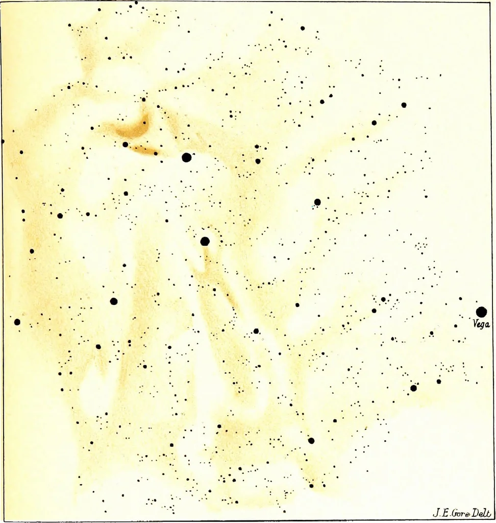An illustration from The visible universe; chapters on the origin and construction of the heavens, 1892, leaf 156