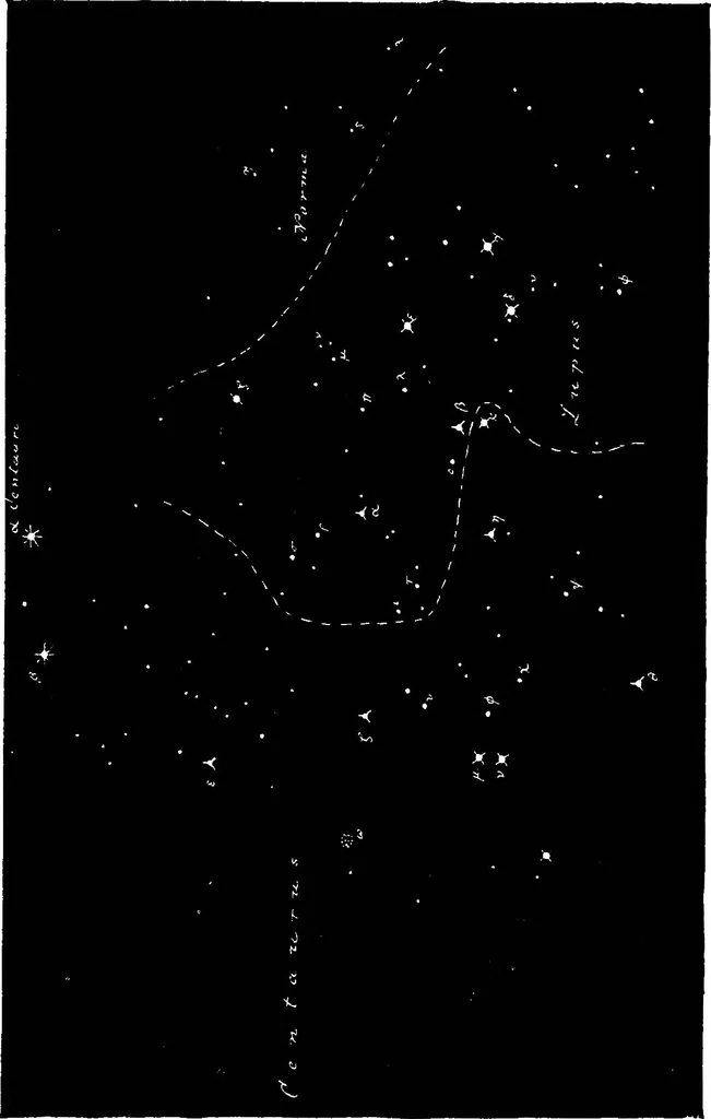 An illustration from The visible universe; chapters on the origin and construction of the heavens, 1892, leaf 210