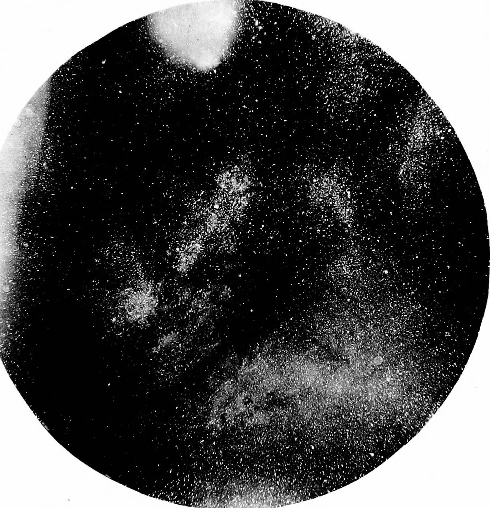 An illustration from The visible universe; chapters on the origin and construction of the heavens, 1892, leaf 214