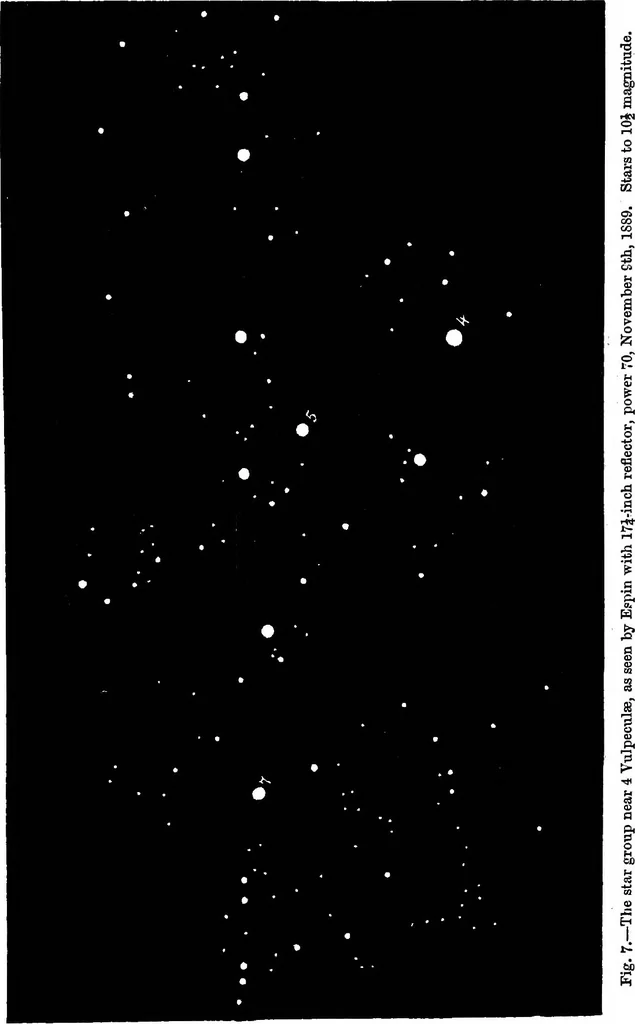 An illustration from The visible universe; chapters on the origin and construction of the heavens, 1892, leaf 226
