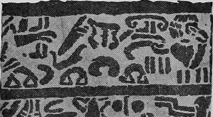 An illustration from The Hittites, 1920, leaf 13