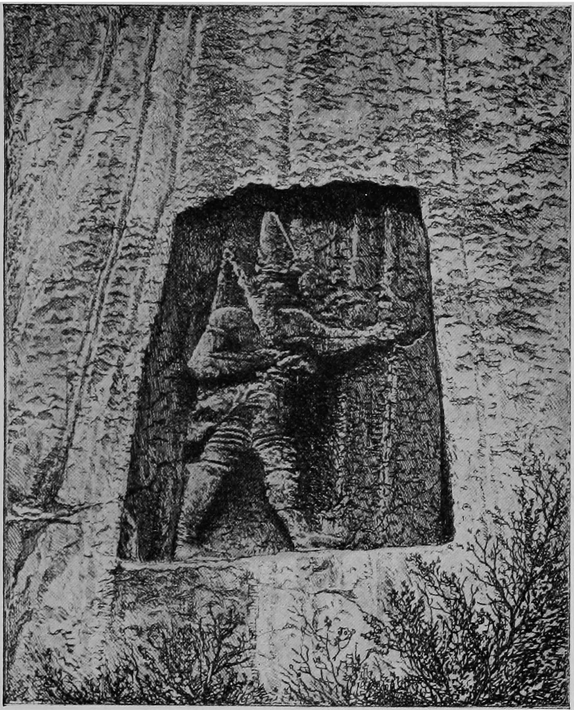 An illustration from The Hittites, 1920, leaf 38