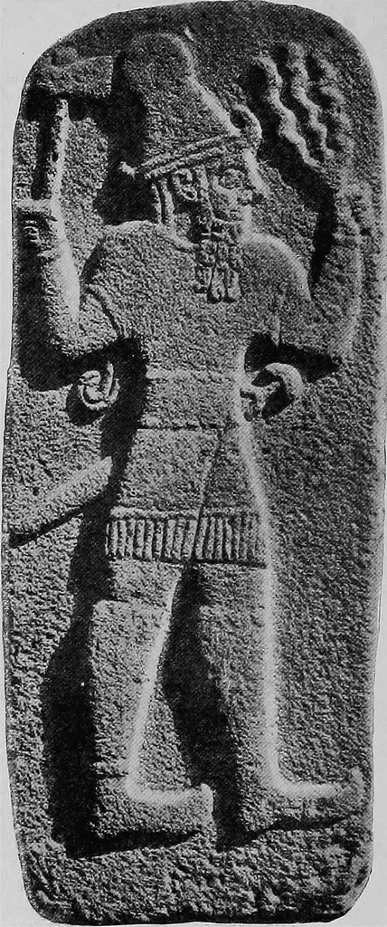 An illustration from The Hittites, 1920, leaf 39