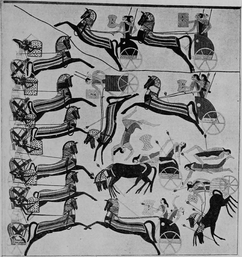 An illustration from The Hittites, 1920, leaf 40