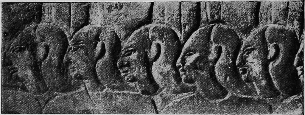 An illustration from The Hittites, 1920, leaf 41