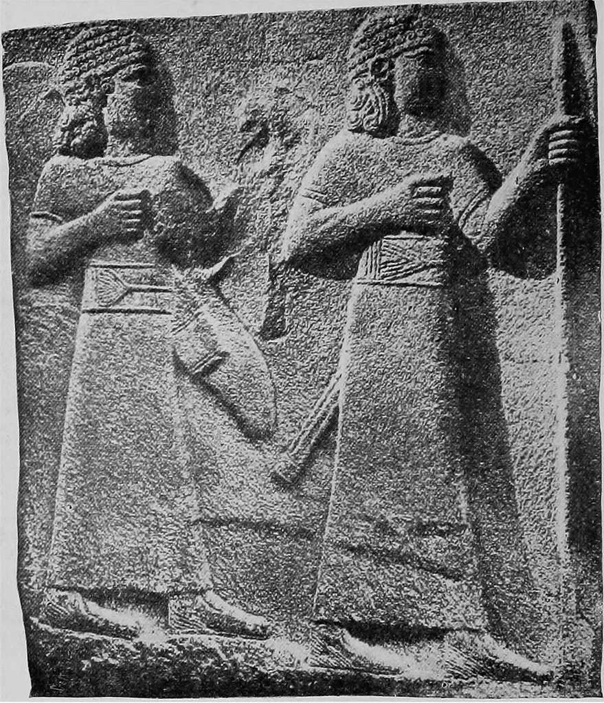 An illustration from The Hittites, 1920, leaf 43