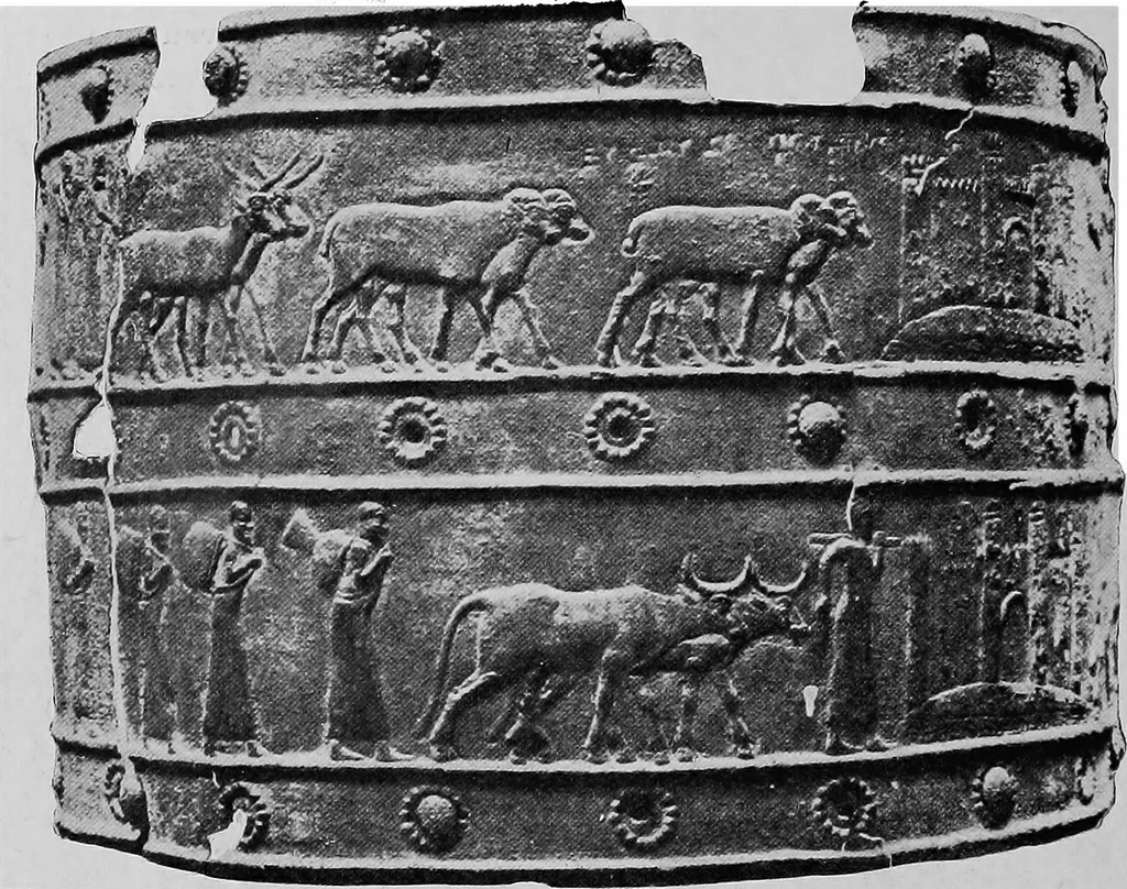 An illustration from The Hittites, 1920, leaf 47