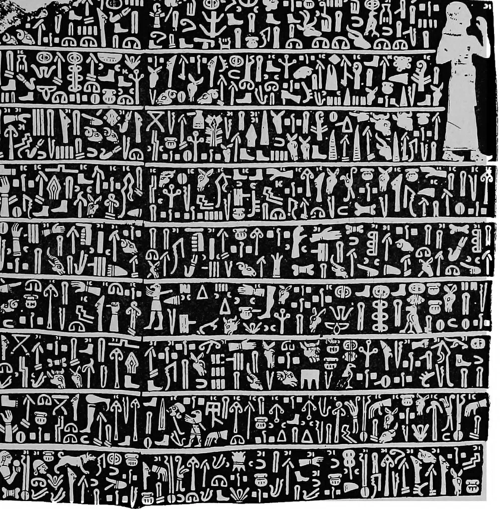 An illustration from The Hittites, 1920, leaf 62