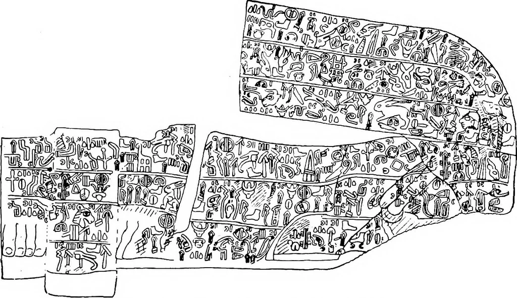 An illustration from The Hittites, 1920, leaf 68