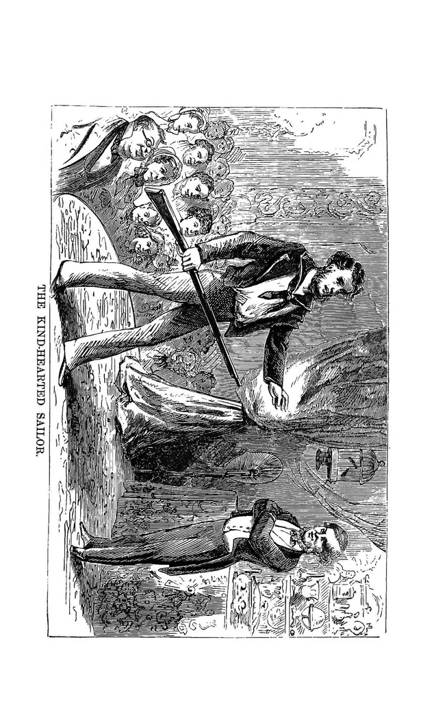An illustration from Fifty years in the magic circle; being an account of the author's professional life; his wonderful tricks and feats; with laughable incidents, and adventures as a magician, necromancer, and ventriloquist, 1871, leaf 162