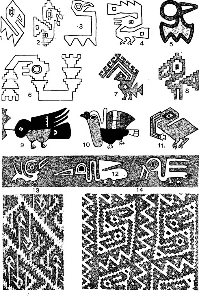 An illustration from Peruvian art; a help for students of design, 1917, leaf 13