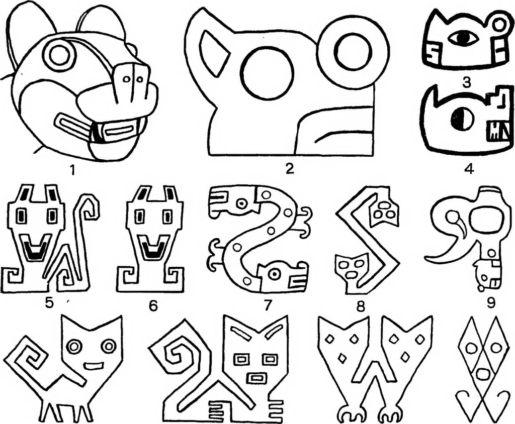 An illustration from Peruvian art; a help for students of design, 1917, leaf 16
