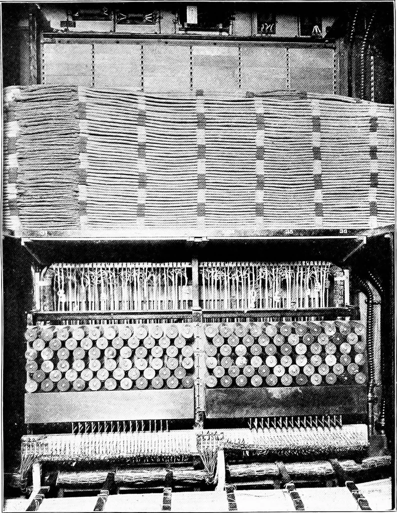 An illustration from The history of the telephone, 1910, leaf 178