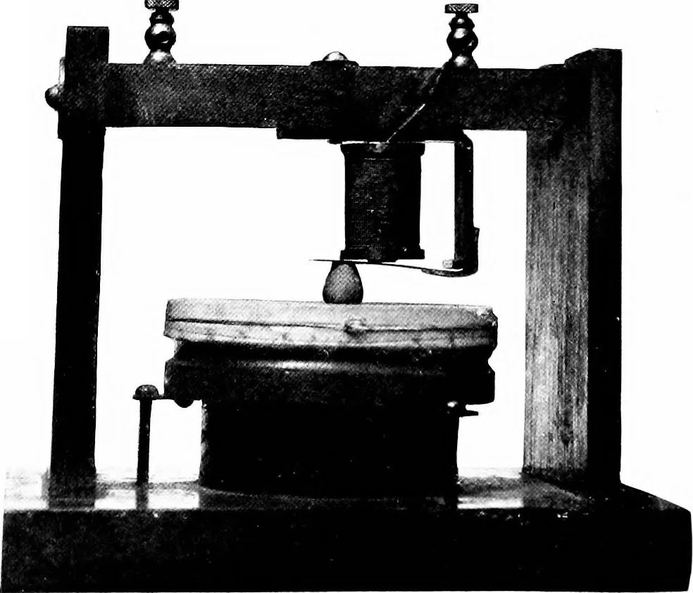 An illustration from The history of the telephone, 1910, leaf 9