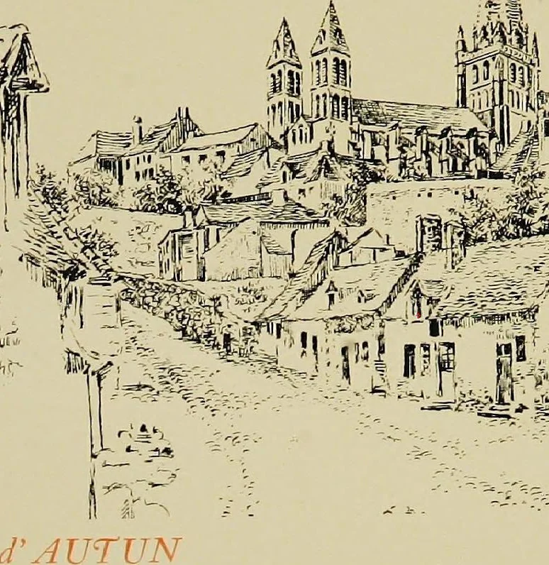 An illustration from The cathedrals of northern France, 1904, leaf 285