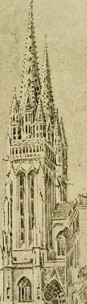 An illustration from The cathedrals of northern France, 1904, leaf 385