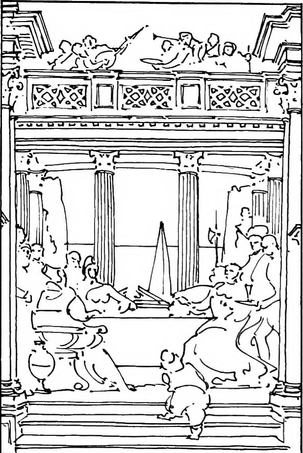 An illustration from The beautiful necessity; seven essays on theosophy and architecture, 1910, leaf 33