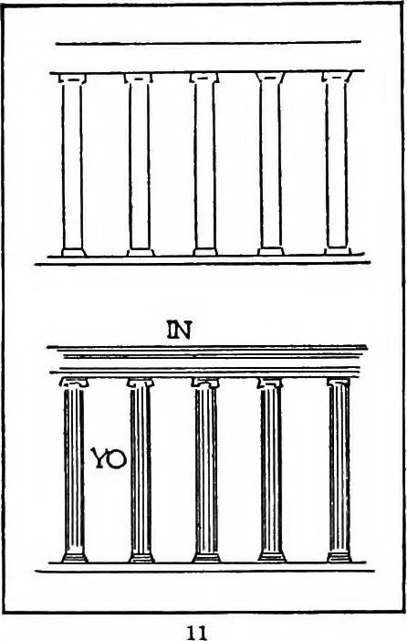 An illustration from The beautiful necessity; seven essays on theosophy and architecture, 1910, leaf 35