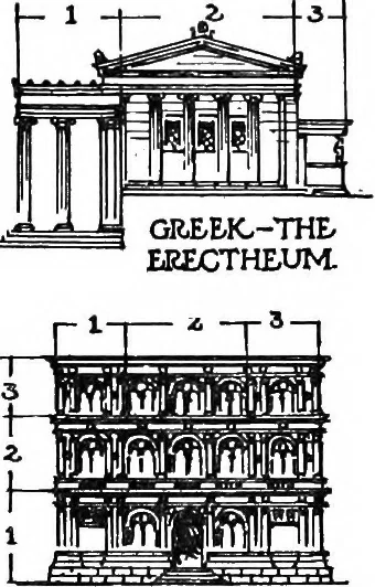 An illustration from The beautiful necessity; seven essays on theosophy and architecture, 1910, leaf 43