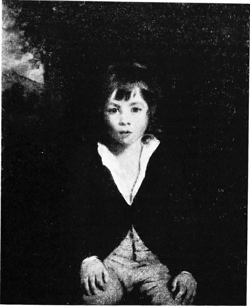 An illustration from Catalogue of an exhibition of early English portraits and landscapes lent, 1917, leaf 28