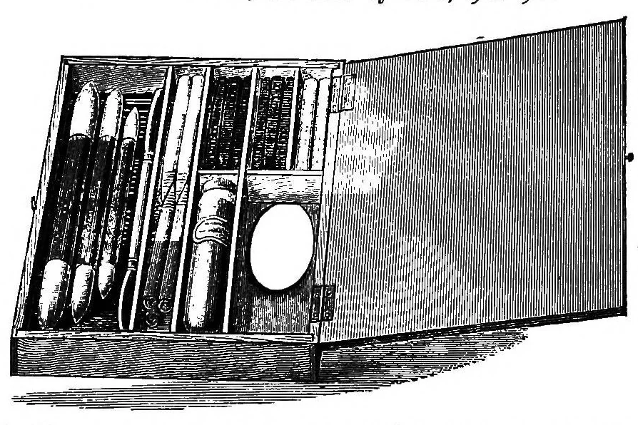 An illustration from The principles of colouring in painting, 1885, leaf 106