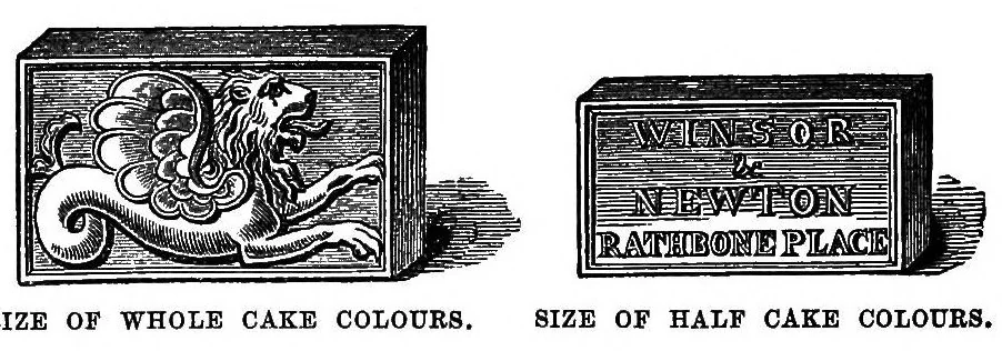An illustration from The principles of colouring in painting, 1885, leaf 73