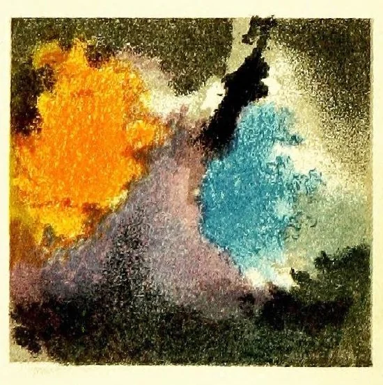 An illustration from The theory of colouring: being an analysis of the principles of contrast and harmony in the arrangement of colours, with their application to the study of nature, and hints on the composition of pictures, etc, 1872, leaf 36