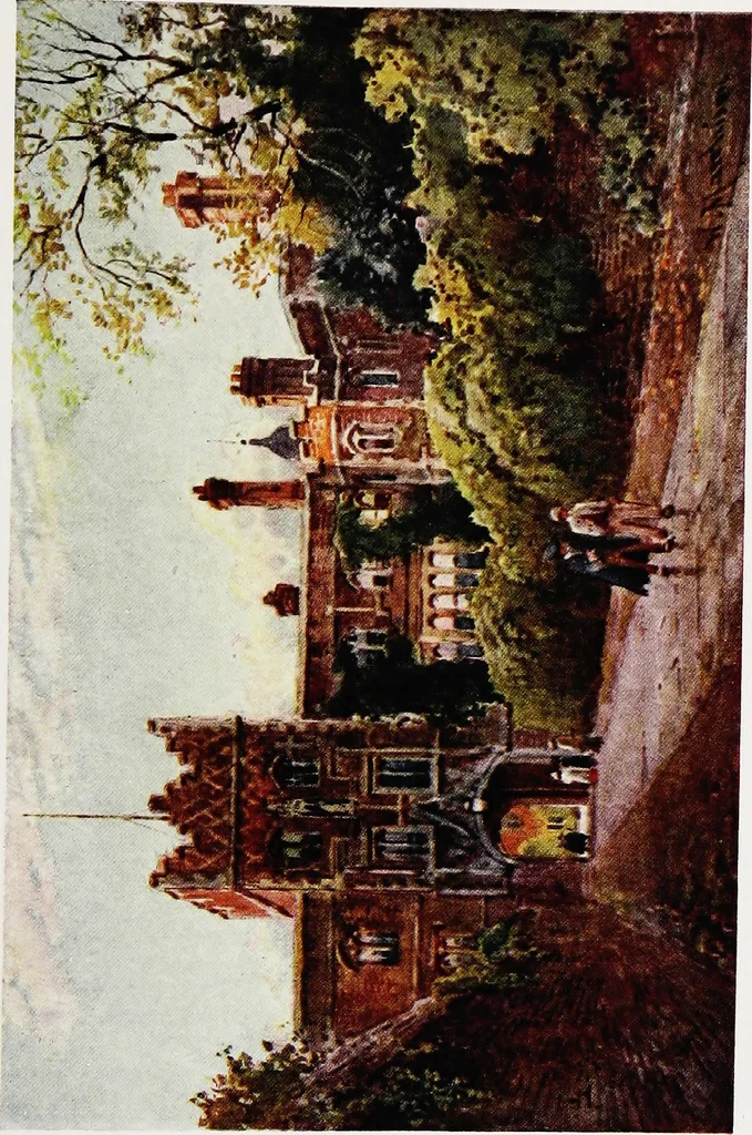 An illustration from Cambridge water-colours, 1916, leaf 30